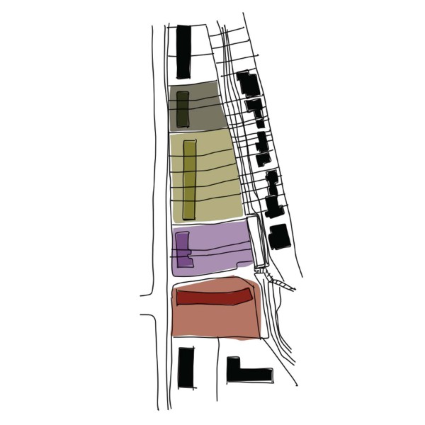 Städtebauliche Studie, Birsfelden Zusammenarbeit mit HHF Architekten