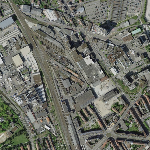 Städtebauliche Studie, Basel Zusammenarbeit mit MVRDV und LOLA